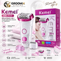 Kemei KM-7117 2-in-1 Rechargeable