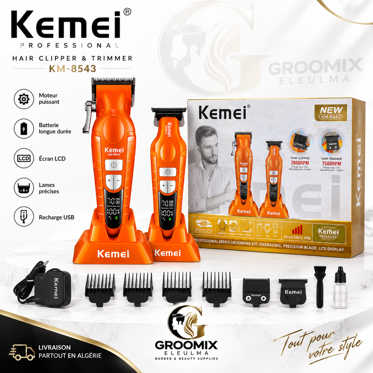 Kemei KM-8543
